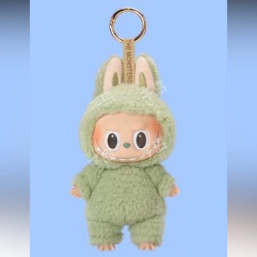 Popmart Labubu THE MONSTERS Tasty Macarons Vinyl Face BlindBox, Green Grape